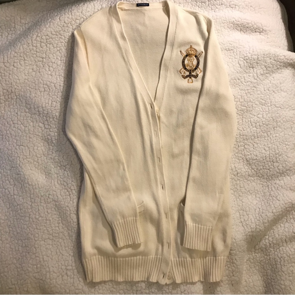 Cream Ralph Lauren Cardigan